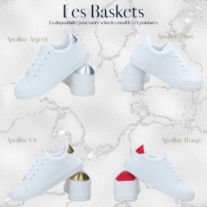 les personnalisables baskets apolline
