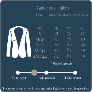 les bonnes affaires veste en jean blanche taille xl