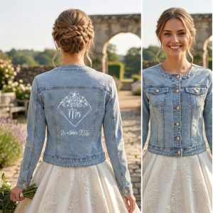 lucy veste en jean personnalisable