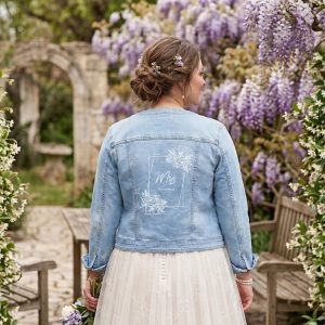 Isis- Veste en Jean Personnalisable